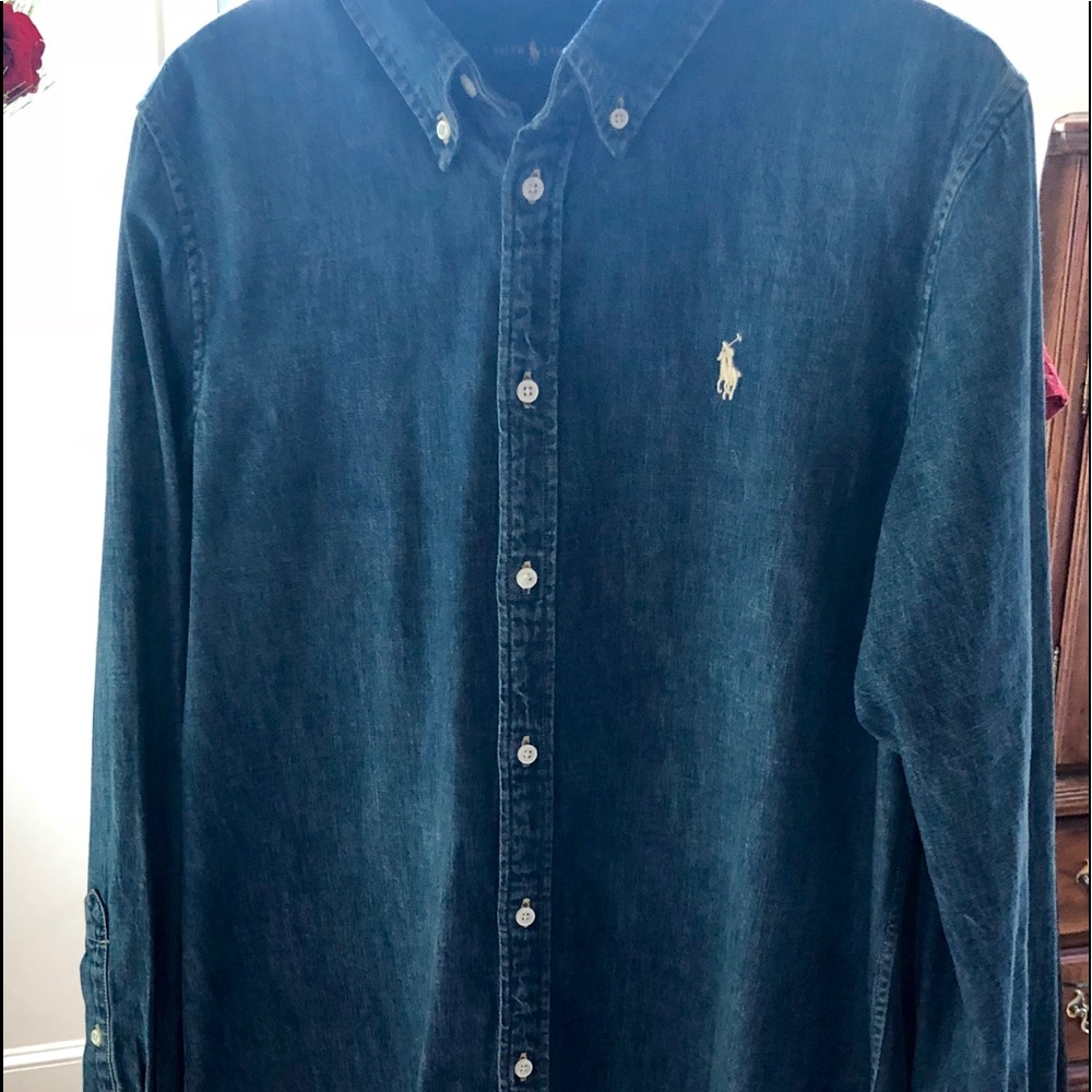 Ralph Lauren denim dress new without tags!